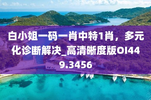 白小姐一碼一肖中特1肖，多元化診斷解決_高清晰度版OI449.3456