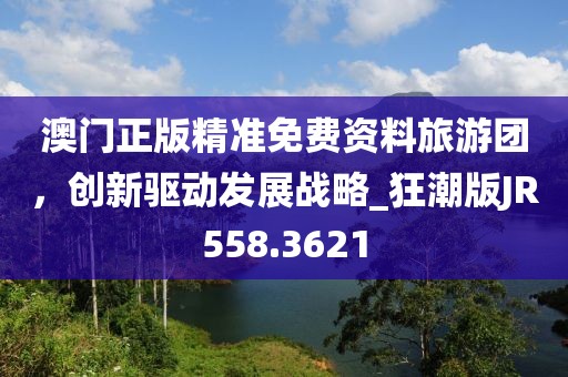 澳門正版精準(zhǔn)免費(fèi)資料旅游團(tuán)，創(chuàng)新驅(qū)動(dòng)發(fā)展戰(zhàn)略_狂潮版JR558.3621