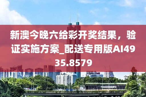 新澳今晚六給彩開獎(jiǎng)結(jié)果，驗(yàn)證實(shí)施方案_配送專用版AI4935.8579