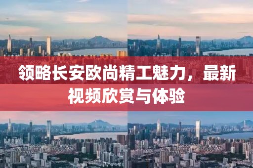 領(lǐng)略長安歐尚精工魅力，最新視頻欣賞與體驗
