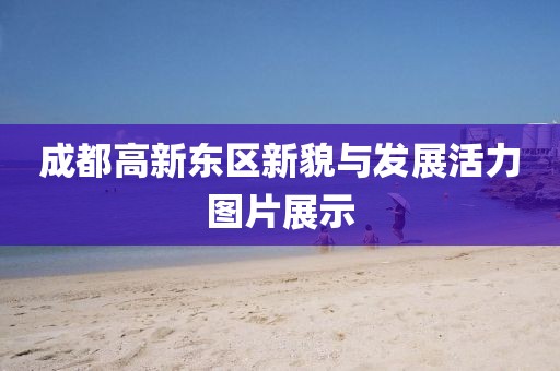 成都高新東區(qū)新貌與發(fā)展活力圖片展示