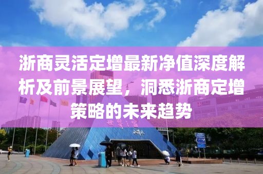 浙商靈活定增最新凈值深度解析及前景展望，洞悉浙商定增策略的未來趨勢