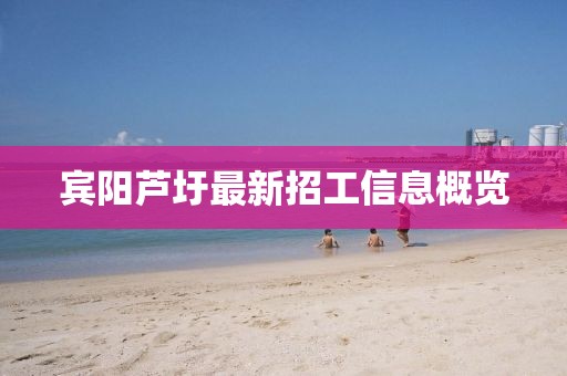 賓陽蘆圩最新招工信息概覽