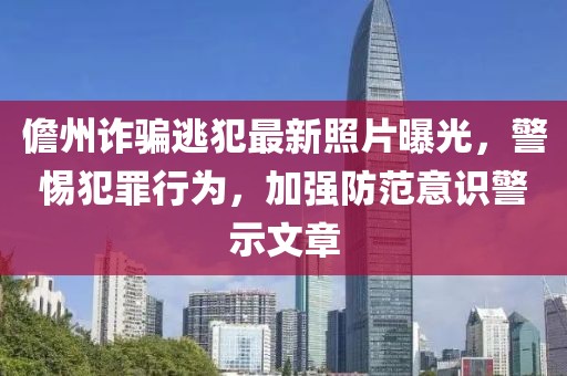 儋州詐騙逃犯最新照片曝光，警惕犯罪行為，加強(qiáng)防范意識(shí)警示文章