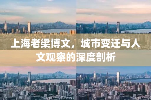 上海老梁博文，城市變遷與人文觀察的深度剖析