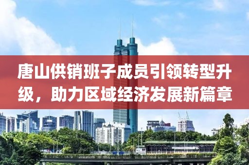唐山供銷(xiāo)班子成員引領(lǐng)轉(zhuǎn)型升級(jí)，助力區(qū)域經(jīng)濟(jì)發(fā)展新篇章