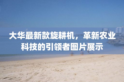大華最新款旋耕機(jī)，革新農(nóng)業(yè)科技的引領(lǐng)者圖片展示