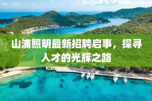 山浦照明最新招聘啟事，探尋人才的光輝之路