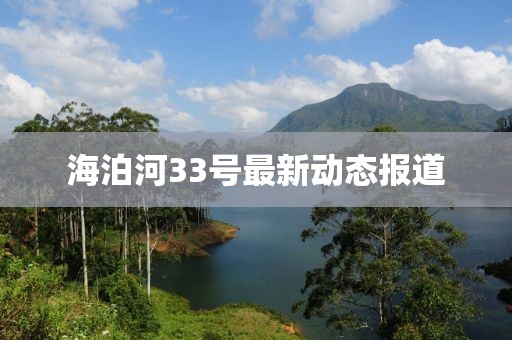 海泊河33號最新動態(tài)報道
