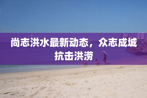 尚志洪水最新動(dòng)態(tài)，眾志成城抗擊洪澇