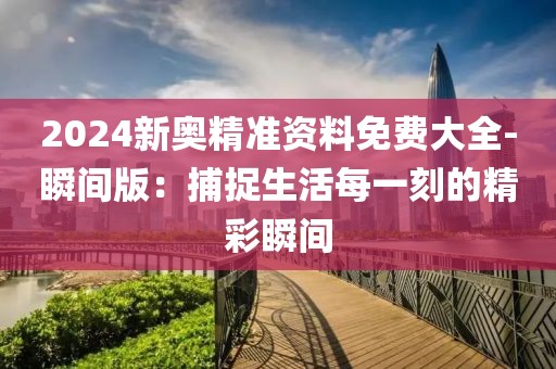 2024新奧精準(zhǔn)資料免費(fèi)大全-瞬間版：捕捉生活每一刻的精彩瞬間