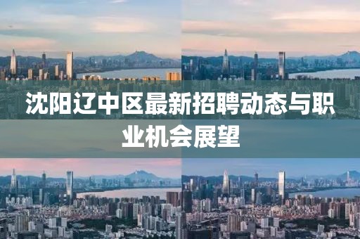 沈陽遼中區(qū)最新招聘動態(tài)與職業(yè)機會展望