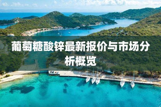 葡萄糖酸鋅最新報價與市場分析概覽