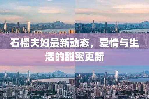 石榴夫婦最新動(dòng)態(tài)，愛情與生活的甜蜜更新