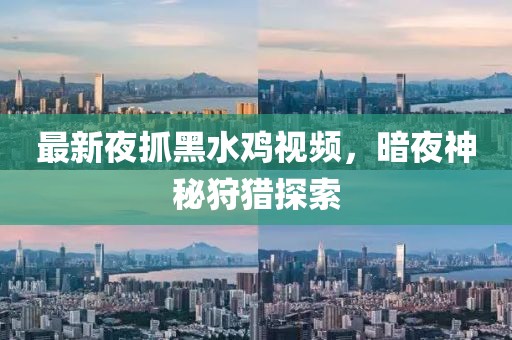 最新夜抓黑水雞視頻，暗夜神秘狩獵探索