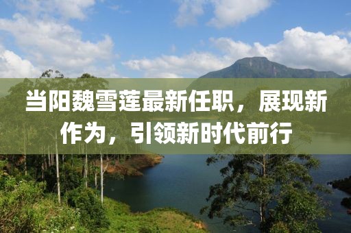 當(dāng)陽(yáng)魏雪蓮最新任職，展現(xiàn)新作為，引領(lǐng)新時(shí)代前行
