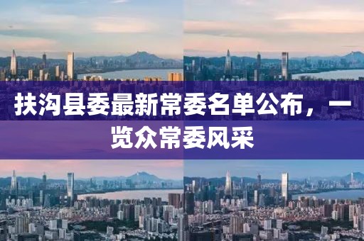 扶溝縣委最新常委名單公布，一覽眾常委風(fēng)采