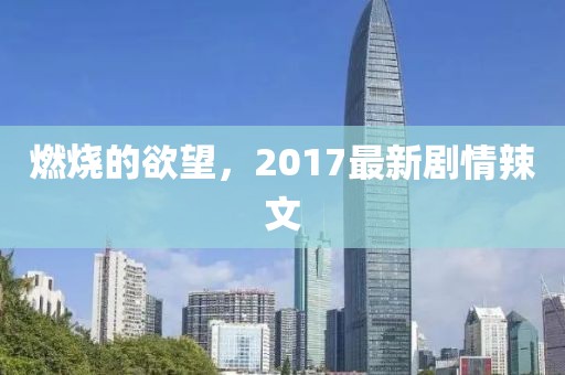 燃燒的欲望，2017最新劇情辣文