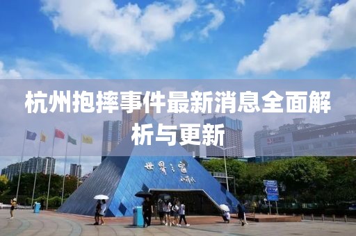 杭州抱摔事件最新消息全面解析與更新