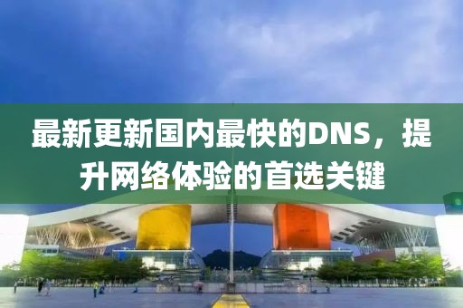 最新更新國內(nèi)最快的DNS，提升網(wǎng)絡(luò)體驗(yàn)的首選關(guān)鍵