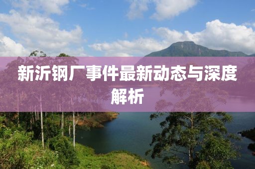 新沂鋼廠事件最新動(dòng)態(tài)與深度解析