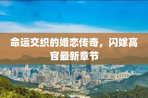 命運(yùn)交織的婚戀傳奇，閃嫁高官最新章節(jié)