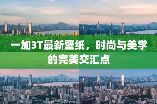 一加3T最新壁紙，時(shí)尚與美學(xué)的完美交匯點(diǎn)