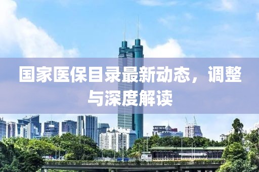 國家醫(yī)保目錄最新動態(tài)，調(diào)整與深度解讀