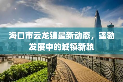 海口市云龍鎮(zhèn)最新動態(tài)，蓬勃發(fā)展中的城鎮(zhèn)新貌