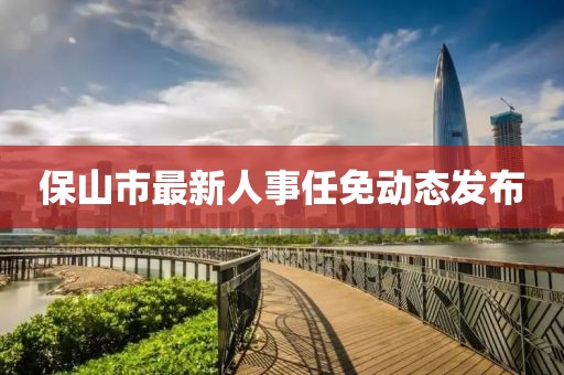 保山市最新人事任免動(dòng)態(tài)發(fā)布