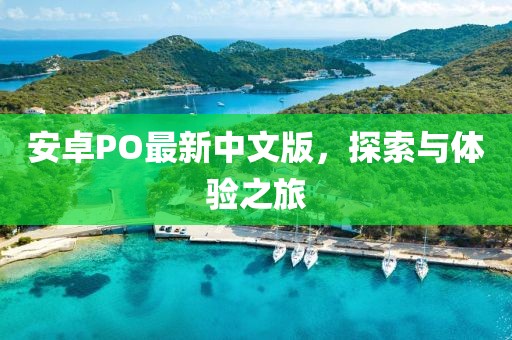 安卓PO最新中文版，探索與體驗(yàn)之旅