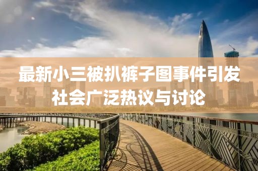 最新小三被扒褲子圖事件引發(fā)社會廣泛熱議與討論