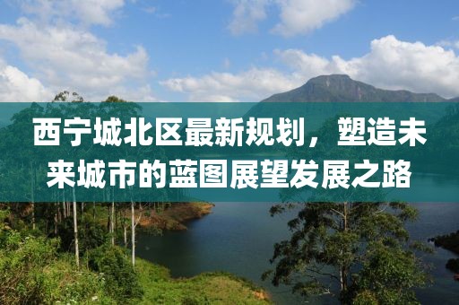 西寧城北區(qū)最新規(guī)劃，塑造未來城市的藍圖展望發(fā)展之路