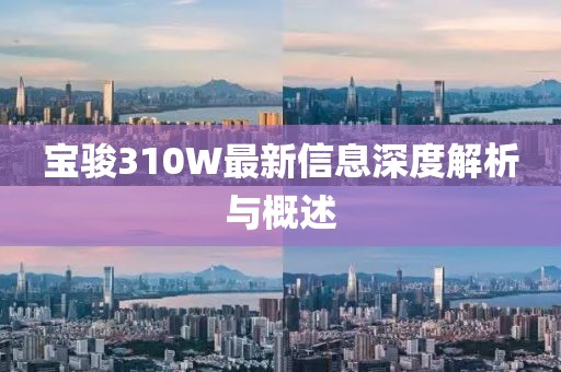 寶駿310W最新信息深度解析與概述