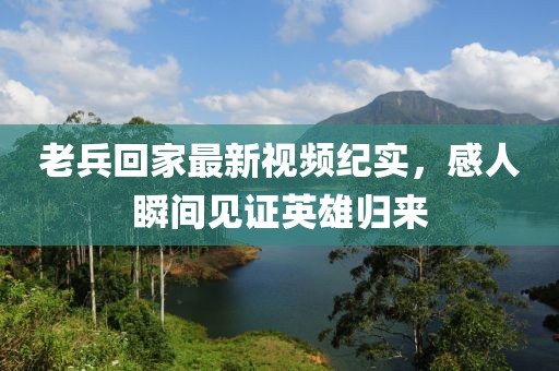 老兵回家最新視頻紀實，感人瞬間見證英雄歸來