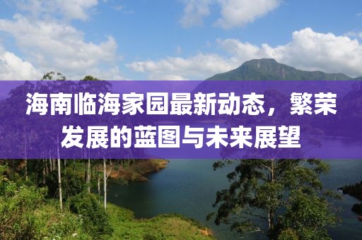 海南臨海家園最新動(dòng)態(tài)，繁榮發(fā)展的藍(lán)圖與未來(lái)展望