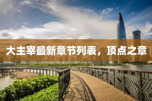 大主宰最新章節(jié)列表，頂點之章