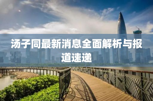湯子同最新消息全面解析與報道速遞