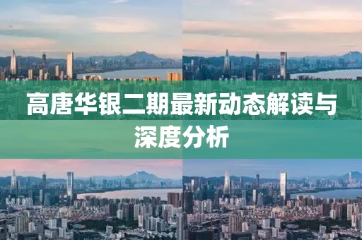 高唐華銀二期最新動(dòng)態(tài)解讀與深度分析