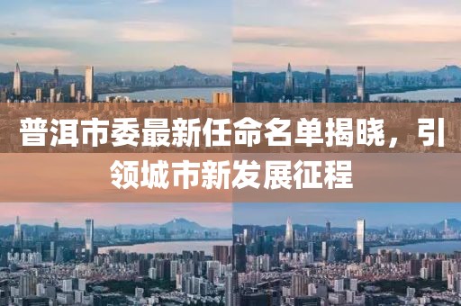 普洱市委最新任命名單揭曉，引領(lǐng)城市新發(fā)展征程