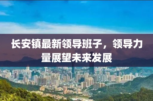 長安鎮(zhèn)最新領導班子，領導力量展望未來發(fā)展