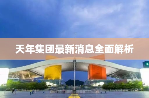 天年集團(tuán)最新消息全面解析