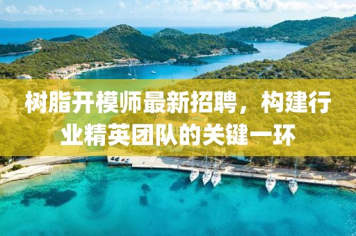 樹脂開模師最新招聘，構(gòu)建行業(yè)精英團隊的關(guān)鍵一環(huán)
