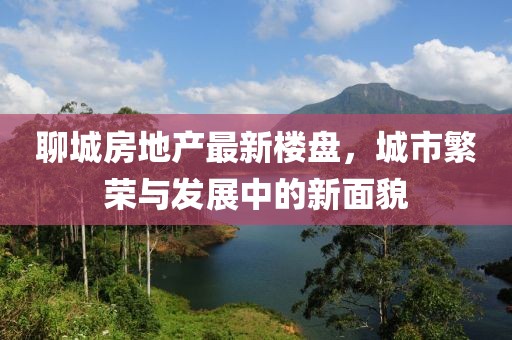 聊城房地產(chǎn)最新樓盤，城市繁榮與發(fā)展中的新面貌