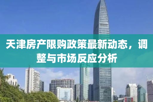 天津房產(chǎn)限購政策最新動態(tài)，調(diào)整與市場反應(yīng)分析