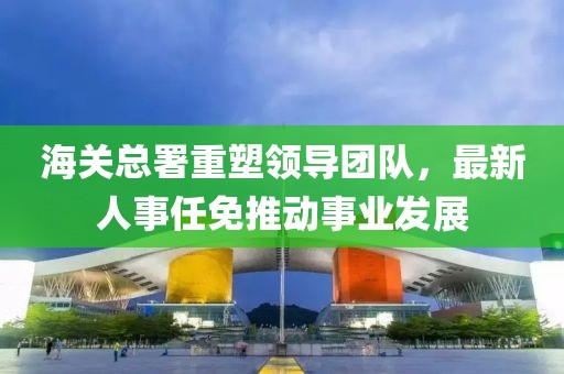 海關總署重塑領導團隊，最新人事任免推動事業(yè)發(fā)展