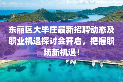 東麗區(qū)大畢莊最新招聘動態(tài)及職業(yè)機遇探討會開啟，把握職場新機遇！