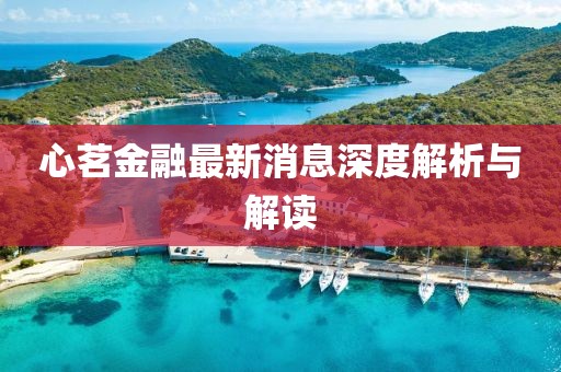 心茗金融最新消息深度解析與解讀