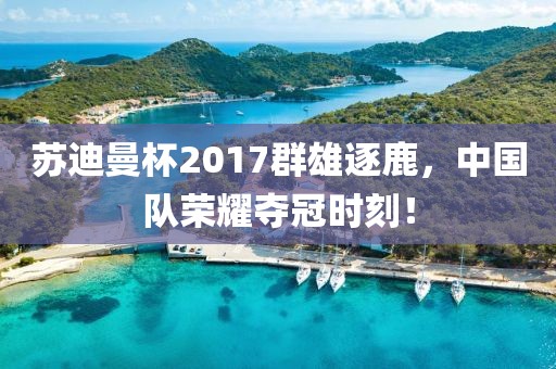 蘇迪曼杯2017群雄逐鹿，中國隊榮耀奪冠時刻！