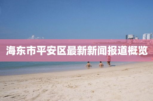 海東市平安區(qū)最新新聞報道概覽